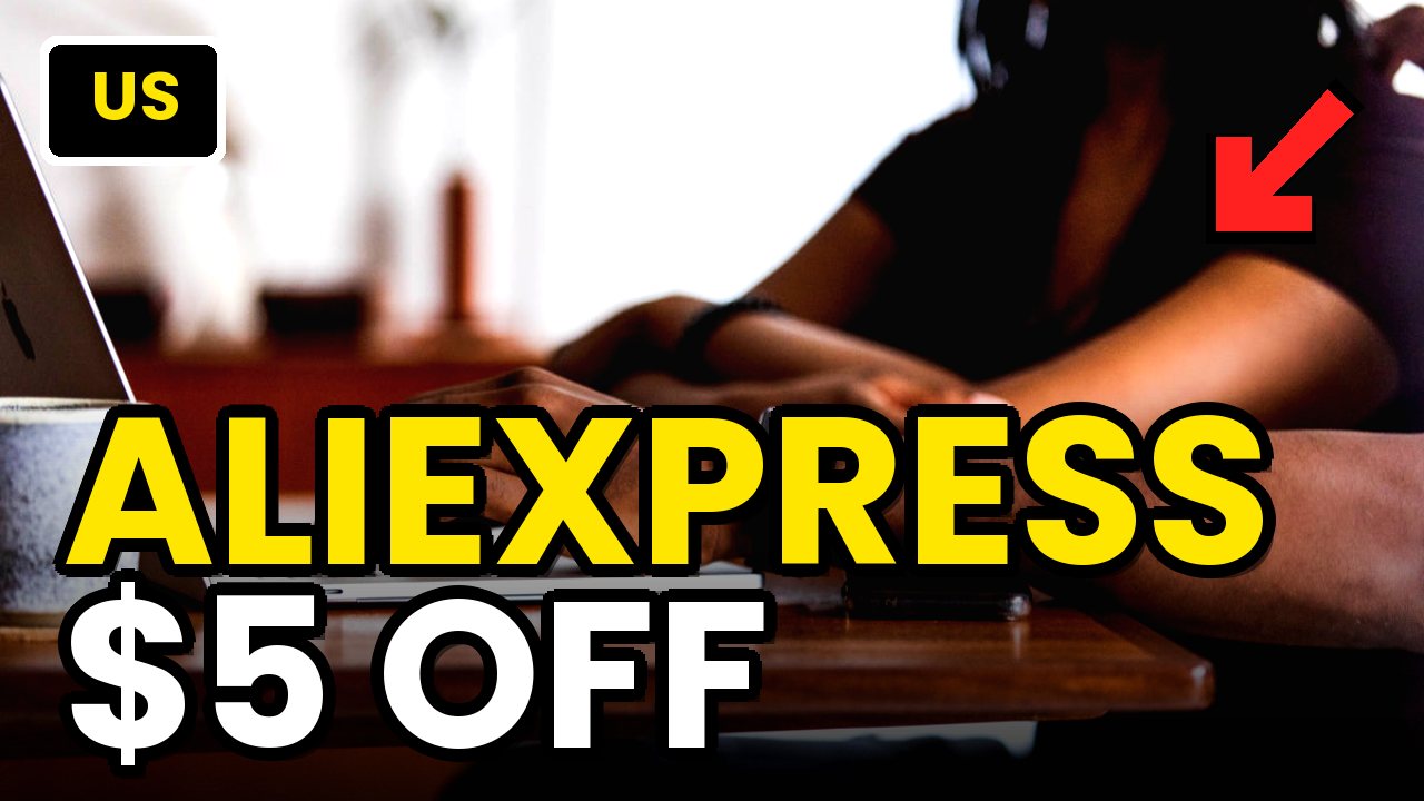 🇺🇸 AliExpress US code: $5 off orders over $20 for new users