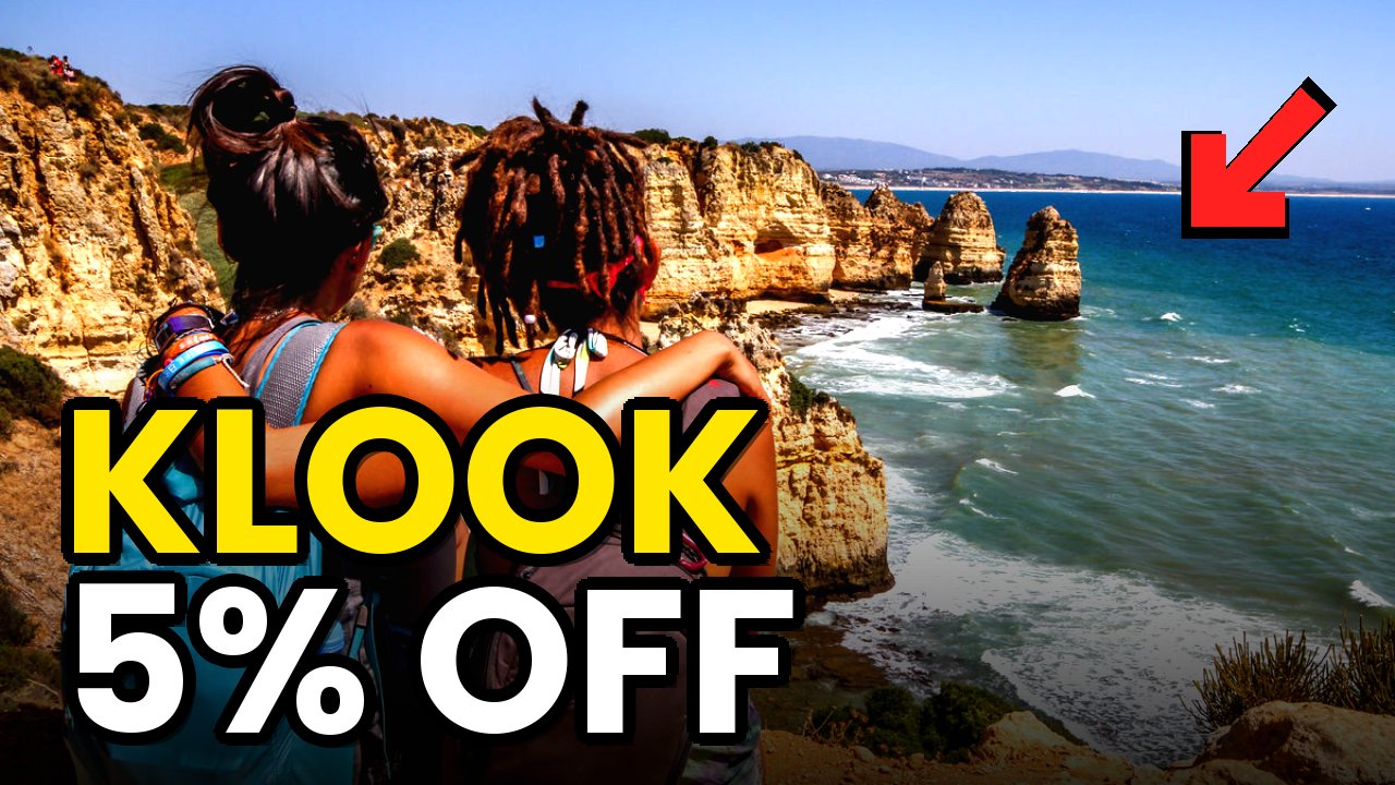 ✈️ Klook app code: 5% off your first booking