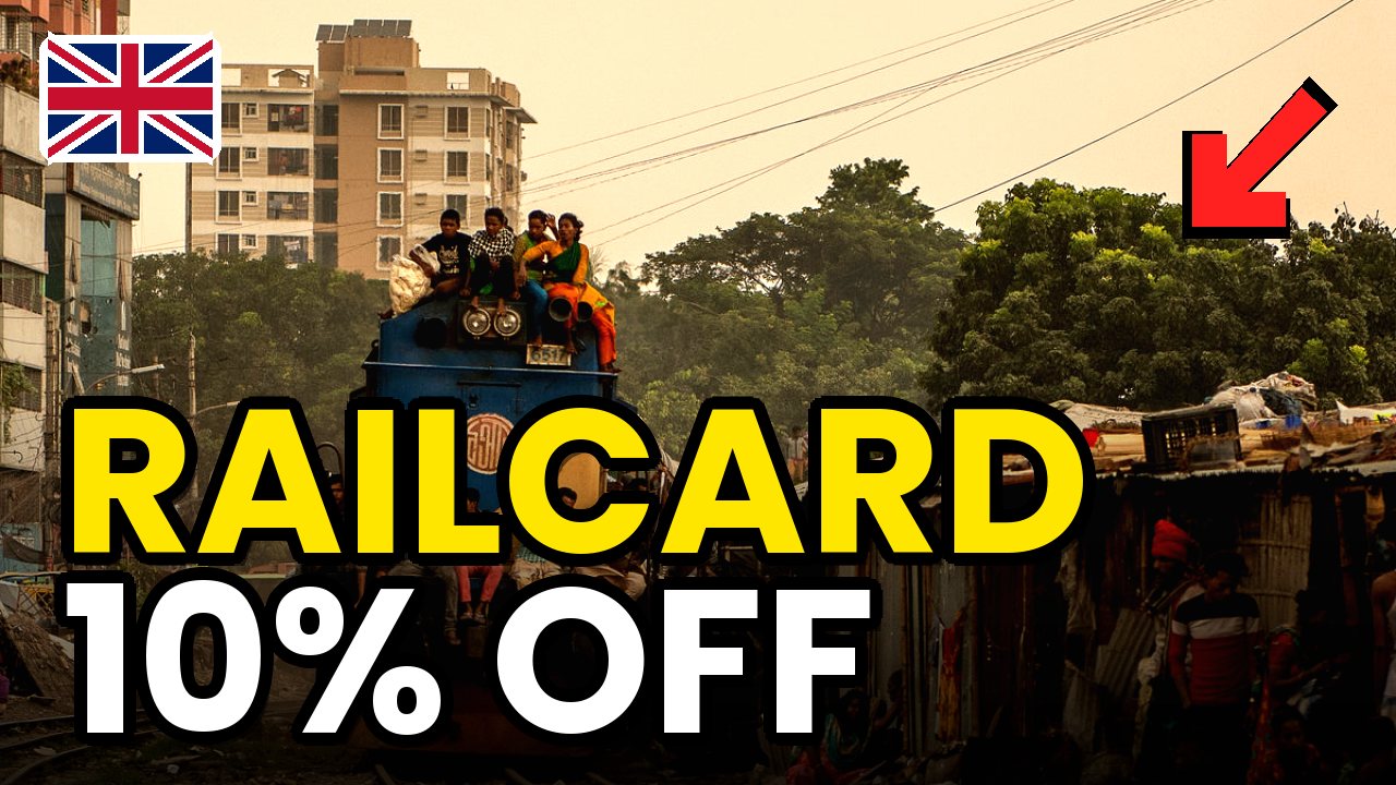 🇬🇧 Trip.com UK code: 10% off a Railcard for existing users