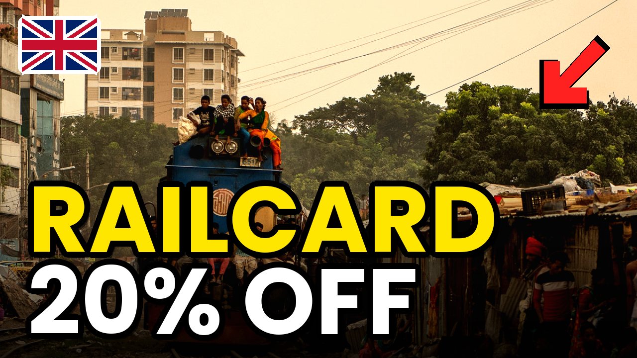 🇬🇧 Trip.com UK code: 20% off a Railcard for new users