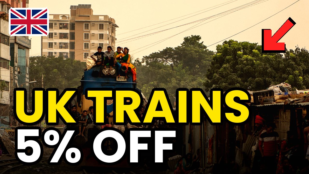🇬🇧 Trip.com UK trains code: 5% off for new users