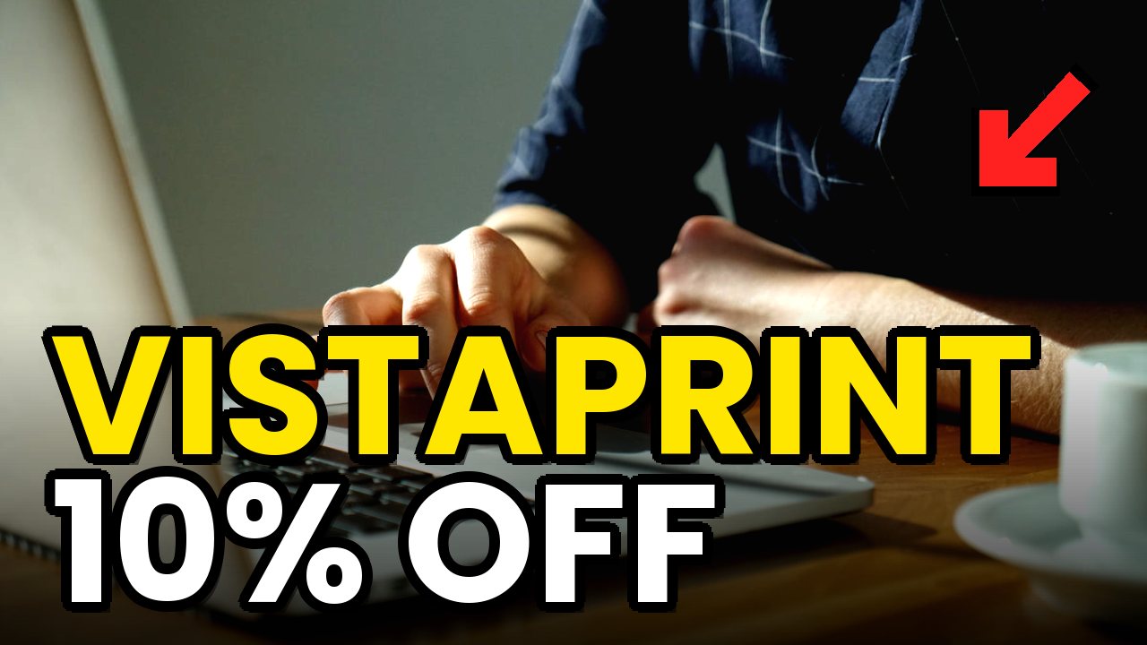 🖨️ Vistaprint code PROMODEALS5: 10% off promotional products